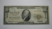Load image into Gallery viewer, $10 1929 Carlstadt New Jersey NJ National Currency Bank Note Bill Charter #5416