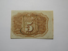 Load image into Gallery viewer, 1863 $.05 Second Issue Fractional Currency Obsolete Bank Note Bill 2nd AU! USA