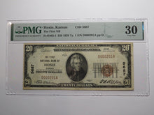 Load image into Gallery viewer, $20 1929 Hoxie Kansas National Currency Bank Note Bill Charter #5687 VF30 PMG