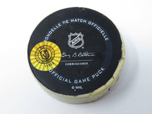 Load image into Gallery viewer, 2021-22 Evgenii Dadonov Vegas Golden Knights Game Used NHL Goal Puck -Amadio Ast