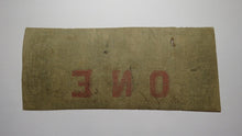 Load image into Gallery viewer, $1 1862 Charleston South Carolina SC Obsolete Currency Bank Note Bill Bank of SC