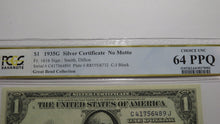 Load image into Gallery viewer, 3 $1 1935-G Silver Certificate Currency Bank Notes Consecutive Examples UNC64PPQ