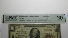 Load image into Gallery viewer, $10 1929 Royersford Pennsylvania PA National Currency Bank Note Bill #3551 VF20
