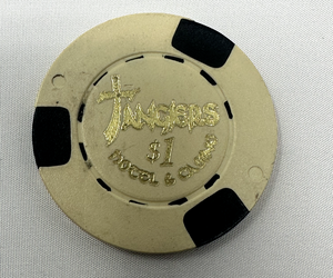 1995 Casino Authentic Movie Screen Used Tangiers $1 Poker Chip Planet Hollywood