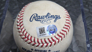 2019 Howie Kendrick Washington Nationals Game Used Foul Baseball! Miles Mikolas!