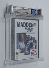 Load image into Gallery viewer, Madden '96 NFL Football Sega Genesis Factory Sealed Video Game Wata Graded 8.5