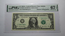 Load image into Gallery viewer, $1 2003 Repeater Serial Number Federal Reserve Currency Bank Note Bill PMG UNC67