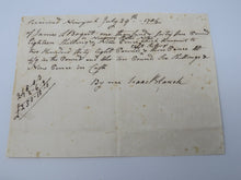 Load image into Gallery viewer, 1784 Payment Certificate to James Bogart of New York Colonial Currency Note USA