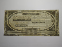 Load image into Gallery viewer, $1 18__ Windsor Vermont VT Obsolete Currency Bank Note Bill Remainder UNC+++
