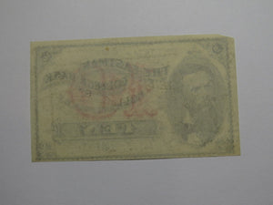 $.10 1870's Poughkeepsie New York Obsolete Currency Note Eastman College