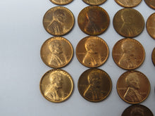 Load image into Gallery viewer, 1945-P Brilliant Uncirculated Wheat Cent Penny Partial Roll 25+ Uncirculated BU