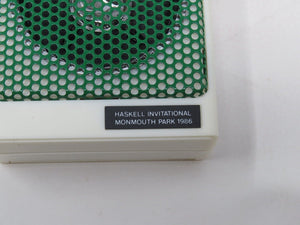 1986 Brand New Haskell Stakes Monmouth Park Horse Racing AM/FM Pocket Radio
