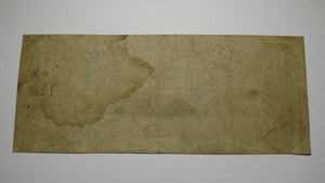 $20 1856 Hamburg South Carolina SC Counterfeit Obsolete Currency Bank Note Bill!