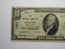 Load image into Gallery viewer, $10 1929 Cohoes New York NY National Currency Bank Note Bill Ch. #1347 FINE!
