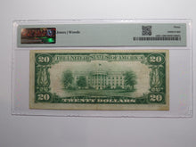 Load image into Gallery viewer, $20 1929 Hoxie Kansas National Currency Bank Note Bill Charter #5687 VF30 PMG