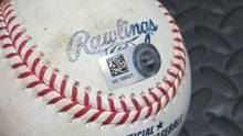 Load image into Gallery viewer, 2020 Alex Cobb Baltimore Orioles Strikeout Game Used MLB Baseball! Matt Joyce