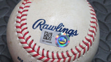 Load image into Gallery viewer, 2020 Jose Iglesias Baltimore Orioles Game Used RBI Single MLB Baseball! Suero!