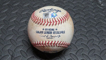 Load image into Gallery viewer, 2020 Renato Nunez Baltimore Orioles Game Used Single Baseball! 1B Hit! Brasier