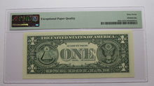 Load image into Gallery viewer, $1 2017 Radar Serial Number Federal Reserve Currency Bank Note Bill PMG UNC67EPQ