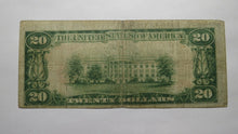 Load image into Gallery viewer, $20 1929 Barnesboro Pennsylvania PA National Currency Bank Note Bill Ch. #5818