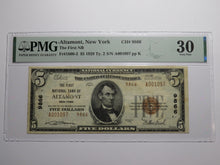 Load image into Gallery viewer, $5 1929 Altamont New York NY National Currency Bank Note Bill Ch. #9866 VF30