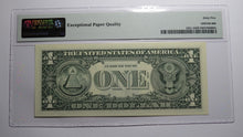 Load image into Gallery viewer, $1 1995 Radar Serial Number Federal Reserve Currency Bank Note Bill PMG UNC65EPQ