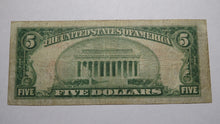 Load image into Gallery viewer, $5 1929 Elmsford New York NY National Currency Bank Note Bill Ch. #12956 FINE++