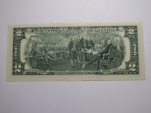 Load image into Gallery viewer, $2 2003 Radar Serial Number Federal Reserve Currency Bank Note Bill UNC 94399349