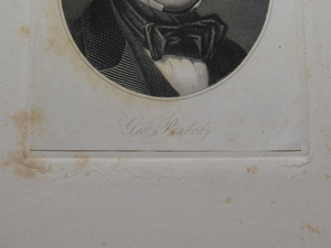$20 1850's South Danvers Massachusetts George Peabody Obsolete Currency Portrait
