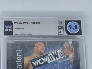 WCW/NWO Thunder Wrestling Sony Playstation PS1 Factory Sealed Video Game 9.8 A+