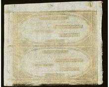 Load image into Gallery viewer, $1 18__ Windsor Vermont VT Obsolete Currency Uncut Bank Sheet Notes Uncirculated