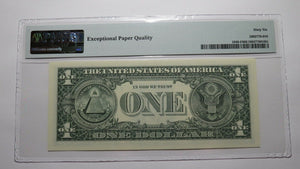 $1 2003A Repeater Serial Number Federal Reserve Currency Bank Note Bill UNC66EPQ