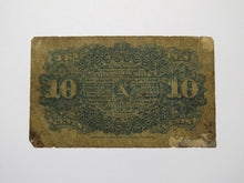 Load image into Gallery viewer, 1863 $.10 Fourth Issue Fractional Currency Obsolete Bank Note Bill 4th RARE