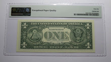 Load image into Gallery viewer, $1 2003 Radar Serial Number Federal Reserve Currency Bank Note Bill PMG UNC66EPQ