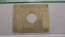 Load image into Gallery viewer, 1780 1 Shilling 6 Pence Connecticut CT Colonial Currency Note Bill PCGS VF30