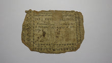 Load image into Gallery viewer, 1761 Fifteen Shillings North Carolina NC Colonial Currency Note Bill! RARE 15s