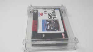 NHL '95 Hockey Super Nintendo Factory Sealed Video Game Wata Graded 8.5 A+ NHL
