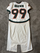 Load image into Gallery viewer, 2006 Kareem Brown Miami Hurricanes Game Used Worn NCAA Football Jersey ACC