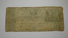 Load image into Gallery viewer, $5 1837 Pontiac Michigan MI Obsolete Currency Bank Note Bill Clinton Canal Bank