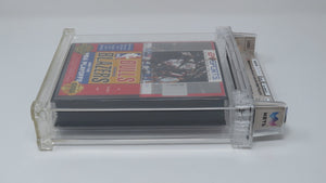 Bulls Versus Blazers and Playoffs NBA Sega Genesis CIB Video Game Wata Graded