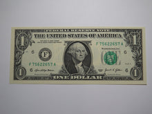 Load image into Gallery viewer, $1 2021 Radar Serial Number Federal Reserve Currency Bank Note Bill UNC 75622657