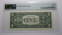 Load image into Gallery viewer, $1 2003 Radar Serial Number Federal Reserve Currency Bank Note Bill PMG UNC66EPQ
