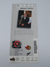 Load image into Gallery viewer, January 3, 2002 Ottawa Senators Washington Capitals NHL Full Hockey Ticket Mint
