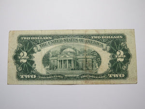 $2 1953 Red Seal Legal Tender Currency Note Bank Bill Fine+ Condition