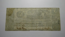 Load image into Gallery viewer, $5 1838 Barry Michigan MI Obsolete Currency Bank Note Bill! Sandstone Bank