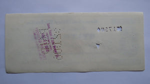$31750 1906 Hartford Connecticut CT Cancelled Check! State Bank 