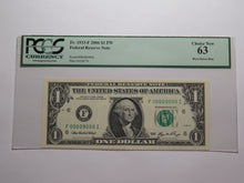 Load image into Gallery viewer, $1-$100 2006-2009 Matching Fancy Serial Numbers Federal Reserve Bank Note Bill