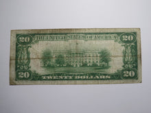 Load image into Gallery viewer, $20 1929 Mount Pleasant Ohio OH National Currency Bank Note Bill Ch. #6667 FINE