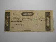 Load image into Gallery viewer, $2 18__ Worthington Ohio OH Obsolete Currency Bank Note Erza Griswold UNC++