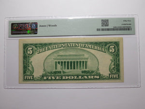 $5 1929 Windham New York NY National Currency Bank Note Bill Ch. #13962 AU55 PMG
